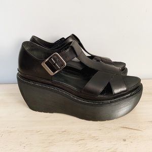 Doc Martens platform sandals - size 8